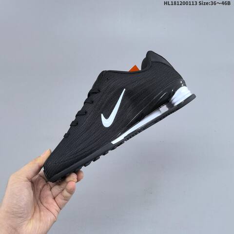 Nike Shox Z HQ7540-001 Black White EU 36-46 Running Shoe - Unisex (BS-62008)