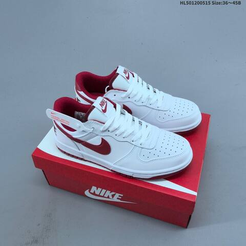 Nike Big Lux 355152 White Red Navy EU 36 45 Skate Shoe EU 36-45 - Unisex (BS-60326)