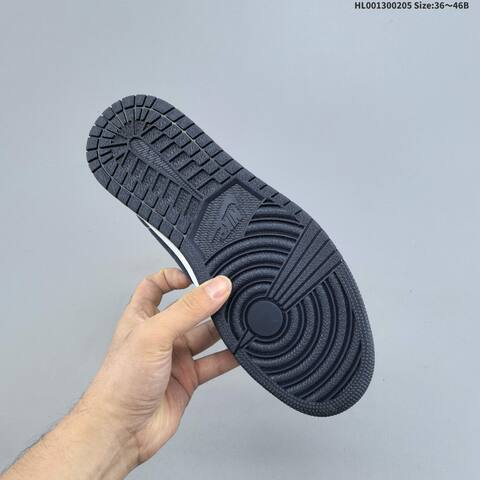 Air Jordan 1 Low Obsidian Suede AIR JORDAN 1 Aj1 Lifestyle (BS-66692)