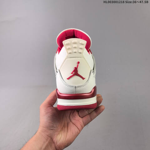 Air Jordan 4 Retro Sierra Red WMNS AIR JORDAN 4 Aj4 Lifestyle (BS-67386)