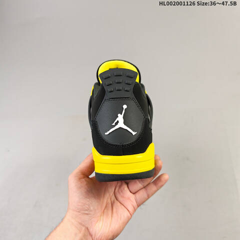 Air Jordan 4 Retro Thunderh AIR JORDAN 4 Aj4 4 5 13 Lifestyle (BS-67670)