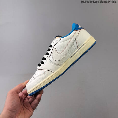 AIR JORDAN Travis Scott x Air Jordan 1 Reverse Mocha AJ1 1 TS Lifestyle (BS-67419)