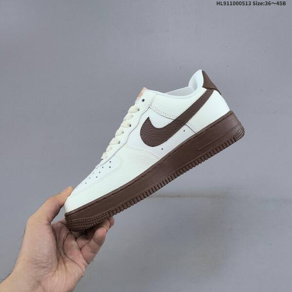 Nike Air Force 1 07 Low white brown light gray EU 36-45 sneaker