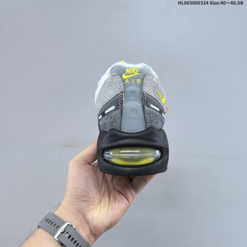 Nike Undefeated x Air Max 95 SP Grey Black White Yellow Red EU 40-48 5 Sneaker - Men's (BS-61146)