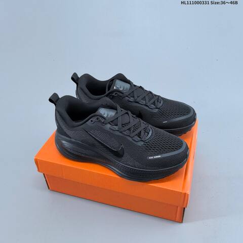 Nike Vomero 18 ReactX Air Zoom Black White Cream Pink EU 36-46 Running Shoe - Unisex (BS-61003)