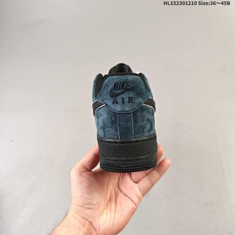 Nike Air Force 1 Low Dark Blue Black White EU 36-45 Sneaker - Unisex (BS-62792)