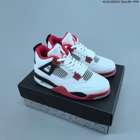 Air Jordan 4 Retro Fire Red Replica AIR JORDAN 4 Aj4 Lifestyle (BS-66887)