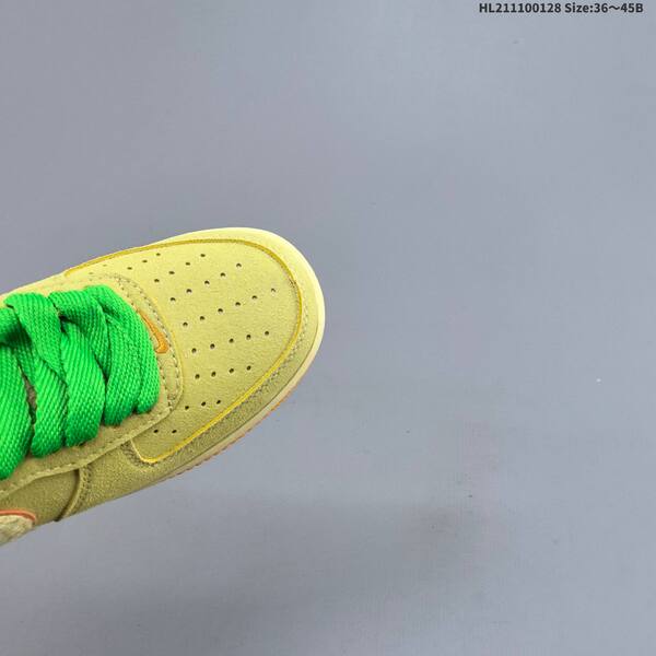Nike Air Force 1 Low light yellow bright green orange pale yellow EU 36-45 sneaker