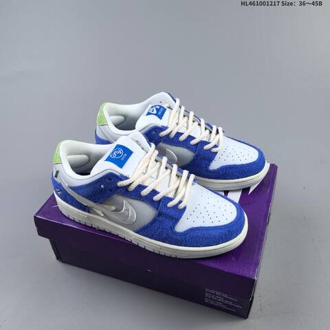 Nike SB Dunk Low Black White Gum EU 36-45 Skate Shoe - Unisex (BS-62619)