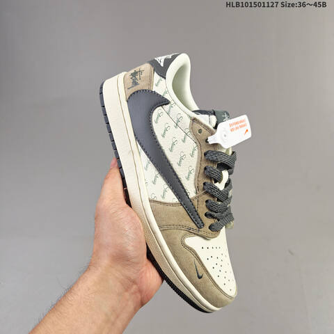 Nike Air Jordan 1 x Travis Scott AIR JORDAN DIY Lifestyle (BS-67662)