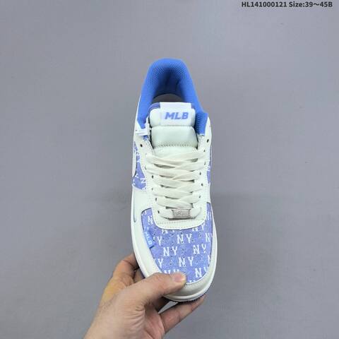 Nike Air Force 1 07 Off White Blue EU 39-45 Sneaker - Unisex (BS-61834)