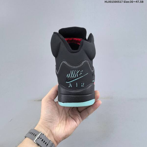 Jordan Air Jordan 5 Retro black/teal/red 36~47.5 basketball