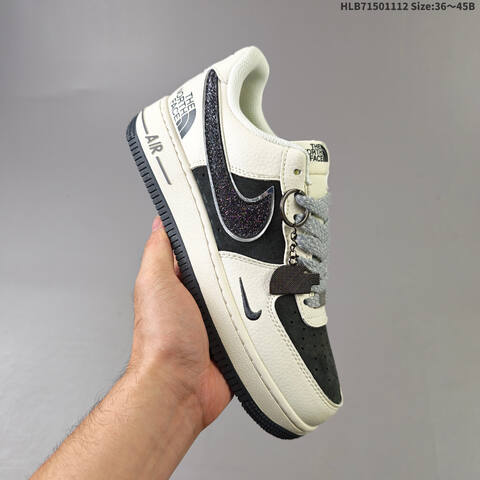 Nike Air Force 1 Low 07 x The North Face QY6818 526 Lifestyle (BS-63836)