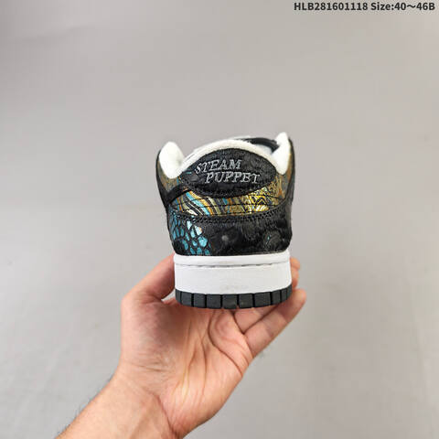 Nike SB Dunk Low Black White EU 40-46 Skate Shoe - Men's (BS-63518)