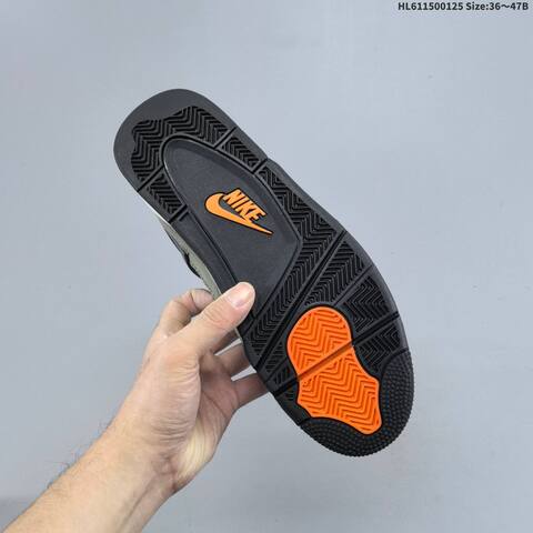 Nike Air Jordan 4 Retro AIR JORDAN TPU Q Lifestyle (BS-66827)