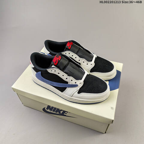 Travis Scott x Air Jordan 1 Low AIR JORDAN 1 Aj1 Lifestyle (BS-67460)