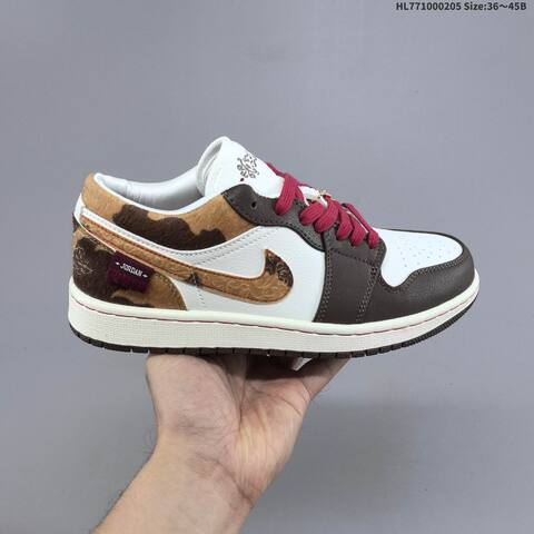 Air Jordan 1 Low Year Of The Horse CNY AIR JORDAN 1 Aj1 Lifestyle (BS-66695)