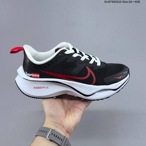 Nike ZoomX White Black Green Red EU 36-45 Running Shoe - Unisex (BS-61132)