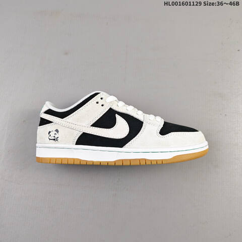 Nike SB Dunk Low Pro White Black Grey Green EU 36-46 Skate Shoe - Unisex (BS-62952)