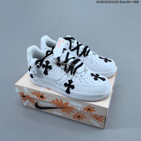 Nike Air Force 1 07 CW2288-111 Black White EU 36-45 Sneaker - Unisex (BS-62459)