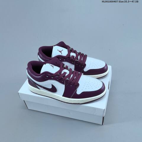 Air Jordan 1 Low Panda AIR JORDAN 1 Aj1 Lifestyle (BS-66299)