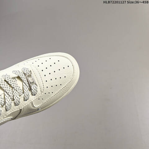Nike Air Force 1 07 LV8 CS5288-056 Off White Light Grey EU 36-45 Sneaker - Unisex (BS-63021)
