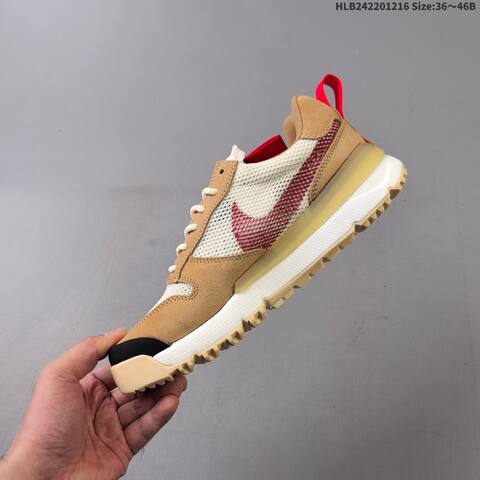 Nike Tom Sachs Mars Yard 3 0 White Tan Red Black Beige EU 36-46 Sneaker - Unisex (BS-62641)