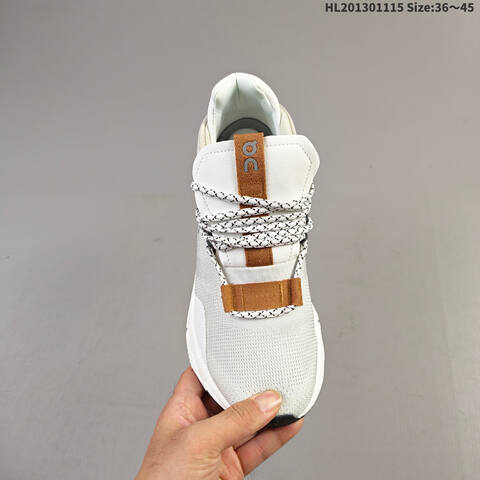 On Cloudnova White Tan Black EU 36-45 Running Shoe Running Sneakers - Unisex (BS-69815)