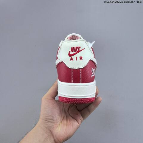Nike Air Force 1 Low Off White Red White EU 36-45 Sneaker - Unisex (BS-61531)