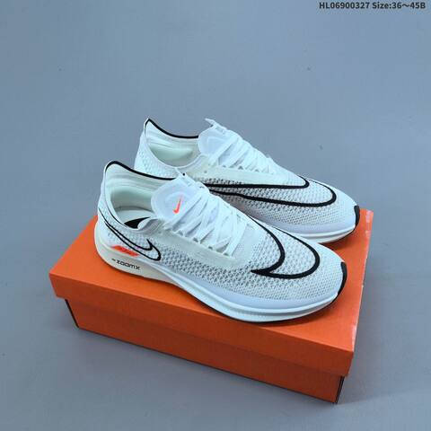 Nike ZoomX Streakfly Black White Orange Pink Purple EU 36-45 Running Shoe - Unisex (BS-61091)