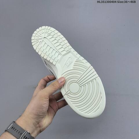 Nike Dunk SB Low Light Grey Off White EU 36-46 Skate Shoe - Unisex (BS-60937)