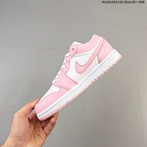 Air Jordan 1 Low Pink AIR JORDAN 1 Aj1 Lifestyle (BS-67760)