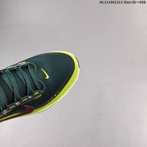 Nike Vomero 18 GTX ReactX Air Zoom Dark Green Neon Yellow Light Green EU 36-45 Running Shoe - Unisex (BS-62741)