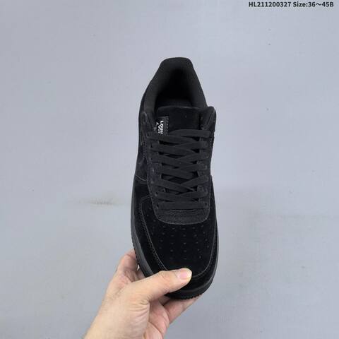 Nike Air Force 1 07 Black Gold EU 36-45 Sneaker - Unisex (BS-61102)