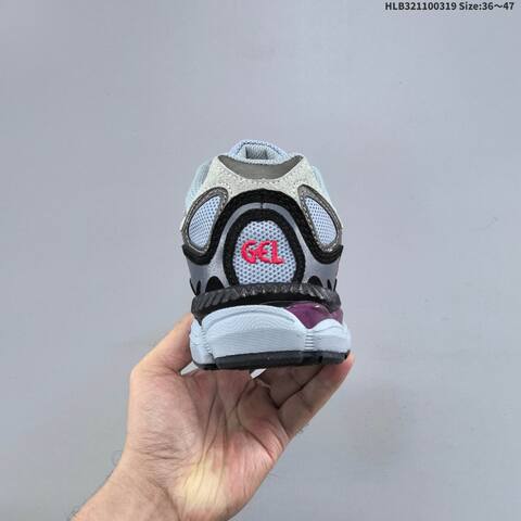 ASICS GEL-NYC Light Blue Black Grey Purple EU 36-47 Running Shoe Running Sneakers - Unisex (BS-68990)