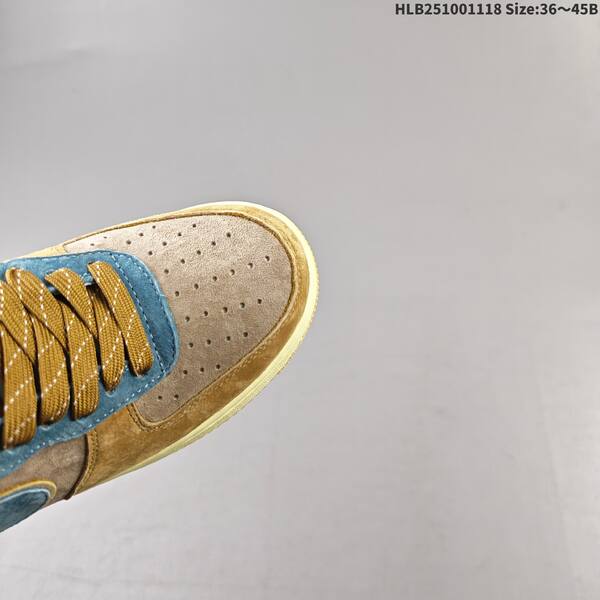 Nike Air Force 1 07 brown blue beige cream EU 36-45 sneaker