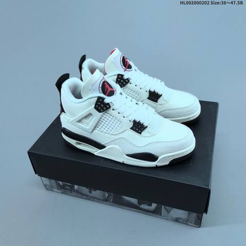 Air Jordan 4 Retro Flight Club AIR JORDAN 4 Aj4 4 Air Jordan 4 Fli Lifestyle (BS-66726)