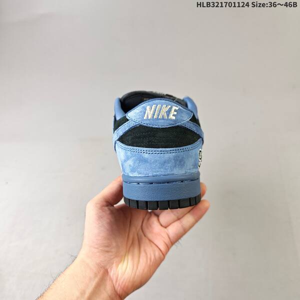 Nike SB Dunk Low Pro blue black red EU 36-46 skate shoe