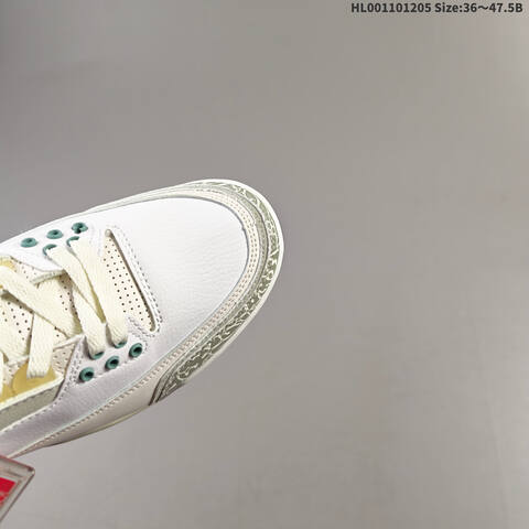 Air Jordan 3 Retro Craft Ivory AIR JORDAN 3 Aj3 Lifestyle (BS-67521)