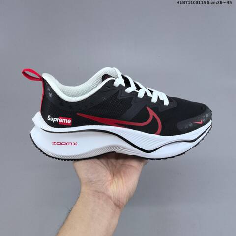 Nike Pegasus ZoomX Plus CK4318-018 Black White Red EU 36-45 Running Shoe - Unisex (BS-61977)