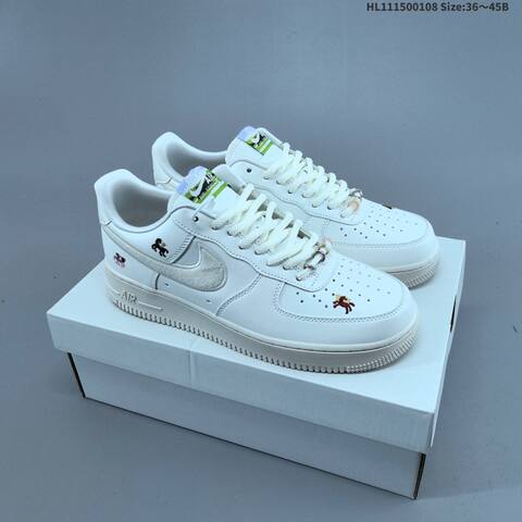 Nike Air Force 1 07 CNY Off White Sail Multicolor EU 36-45 Sneaker - Unisex (BS-62137)