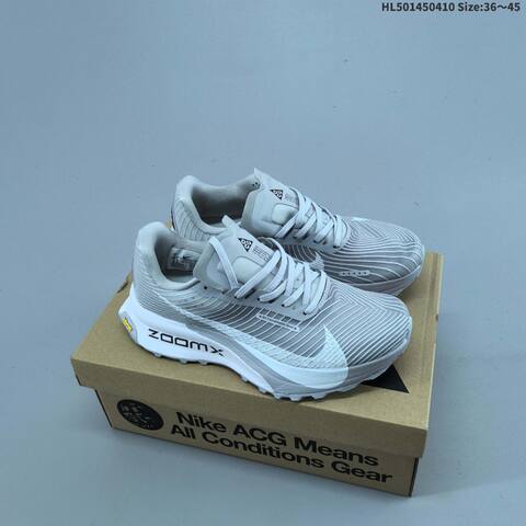 Nike ACG Mountain Fly Low GTX SE Mint Green Black White EU 36-40 Trail Shoe - Unisex (BS-60841)