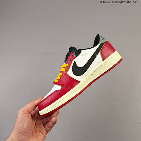 Air Jordan 1 Low AIR JORDAN 1 HV8566 600 36 36 5 37 5 38 38 5 39 40 Lifestyle - Unisex (BS-67643)