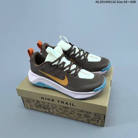 Nike React Wildhorse 10 Mint Green Olive Black White EU 36-45 Trail Shoe - Unisex (BS-61748)