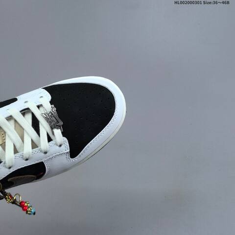 Nike SB Dunk Low Pegasus Pack CNY White Black Brown Red Beige EU 36-46 Skate Shoe - Unisex (BS-61488)