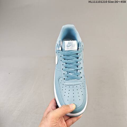 Nike Air Force 1 07 Light Blue White EU 36-45 Sneaker - Unisex (BS-62793)