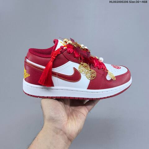 Air Jordan 1 Low AIR JORDAN 1 Aj1 1 Air Jo Lifestyle (BS-66681)