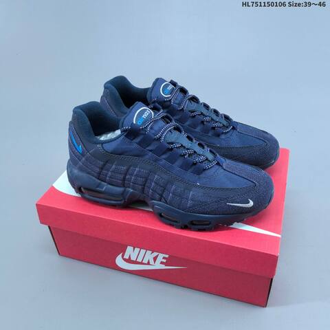 Nike Air Max 95 Dark Grey Black Orange Yellow EU 39-46 Running Shoe - Unisex (BS-62179)