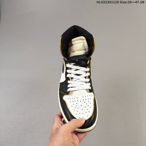 Union x Fragment Design x Air Jordan 1 Retro High OG AIR JORDAN 1 Aj1 Lifestyle (BS-67764)