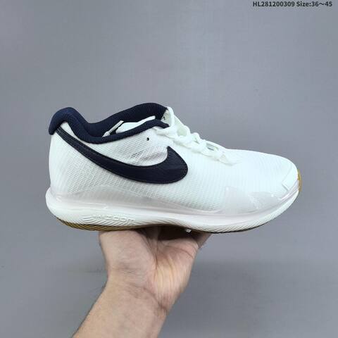 Nike Zoom Vapor Pro HC White Black Navy Gum EU 36-45 Tennis Shoe - Unisex (BS-61416)